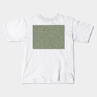 Terrazzo style green Kids T-Shirt